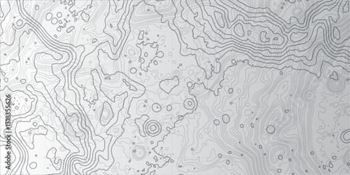Blending the Precision of Terrain Mapping with the Fluidity of Artistic Wave Curves: A New Perspective on Representing Mountain Relief and Geographic Elevations Through Abstract Design Elements

