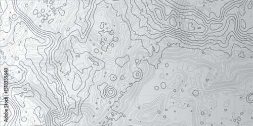 Blending the Precision of Terrain Mapping with the Fluidity of Artistic Wave Curves: A New Perspective on Representing Mountain Relief and Geographic Elevations Through Abstract Design Elements

