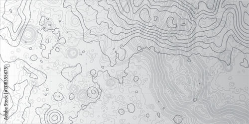 Blending the Precision of Terrain Mapping with the Fluidity of Artistic Wave Curves: A New Perspective on Representing Mountain Relief and Geographic Elevations Through Abstract Design Elements


