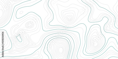 Exploring the Intersection of Geographic Contours, Mountainous Elevation Relief, and Abstract Flowing Wave Patterns to Develop an Innovative and Aesthetically Striking Approach to Topographic Visualiz