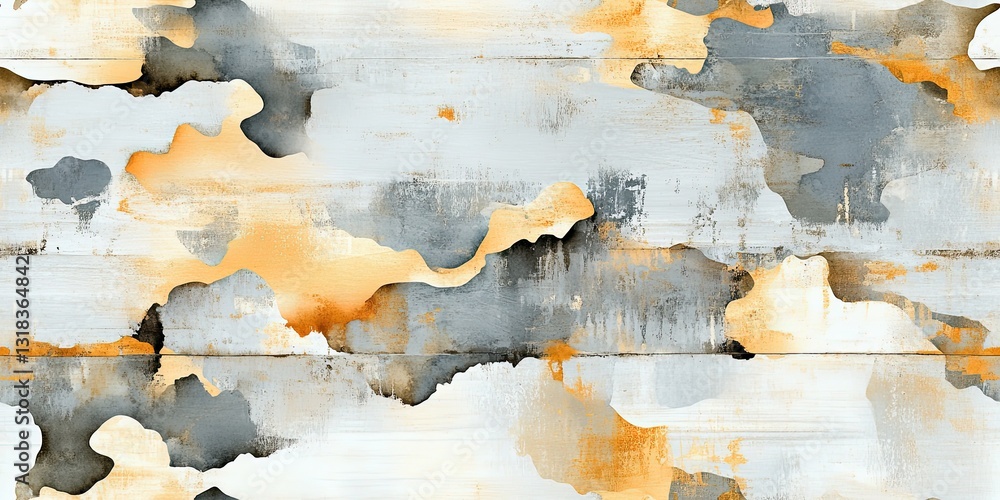 Obraz premium Abstract textured background with soft colors in blending patterns of gray, white, and orange suitable for various creative projects and design applications