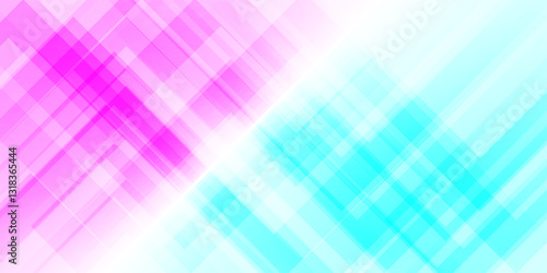 Geometric technology background, futuristic yellow and light blue gradient color box line banner and card abstract background