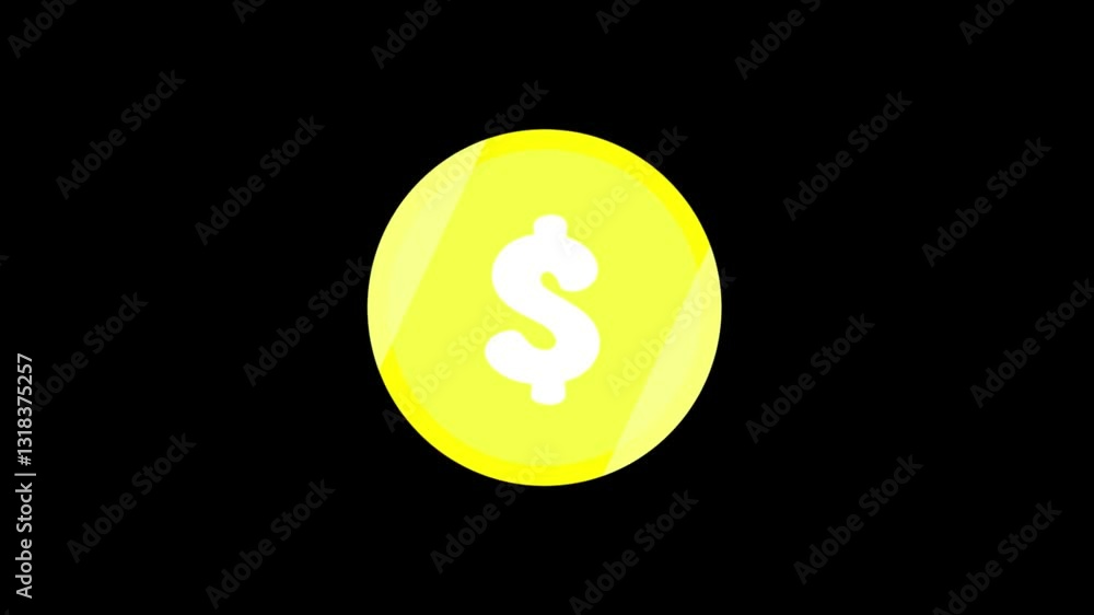 coin flip loopinng animation coin flip loopinng animation