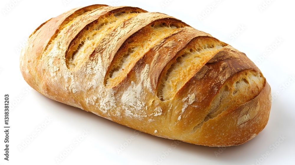 Bread which is delicious on a white background Bread which is delicious on a white background