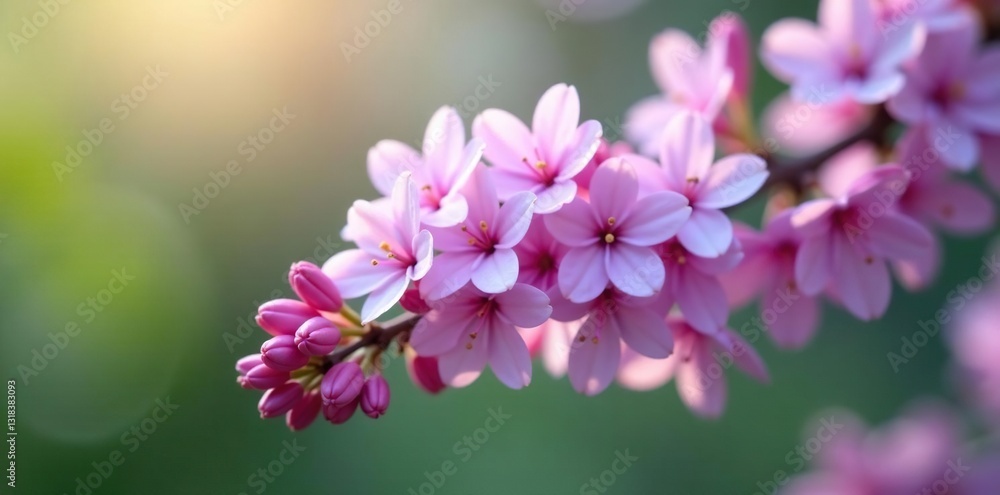 Delicate lilac branch with soft purple flowers, tree, flower, pink Delicate lilac branch with soft purple flowers, tree, flower, pink