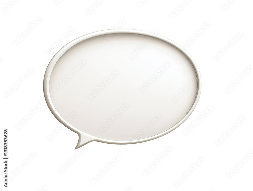 clean and simple oval speech bubble with small tail, perfect for communication design clean and simple oval speech bubble with small tail, perfect for communication design