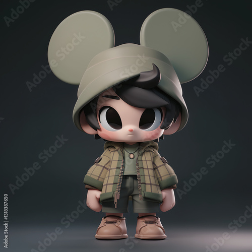 3D cartoon toys