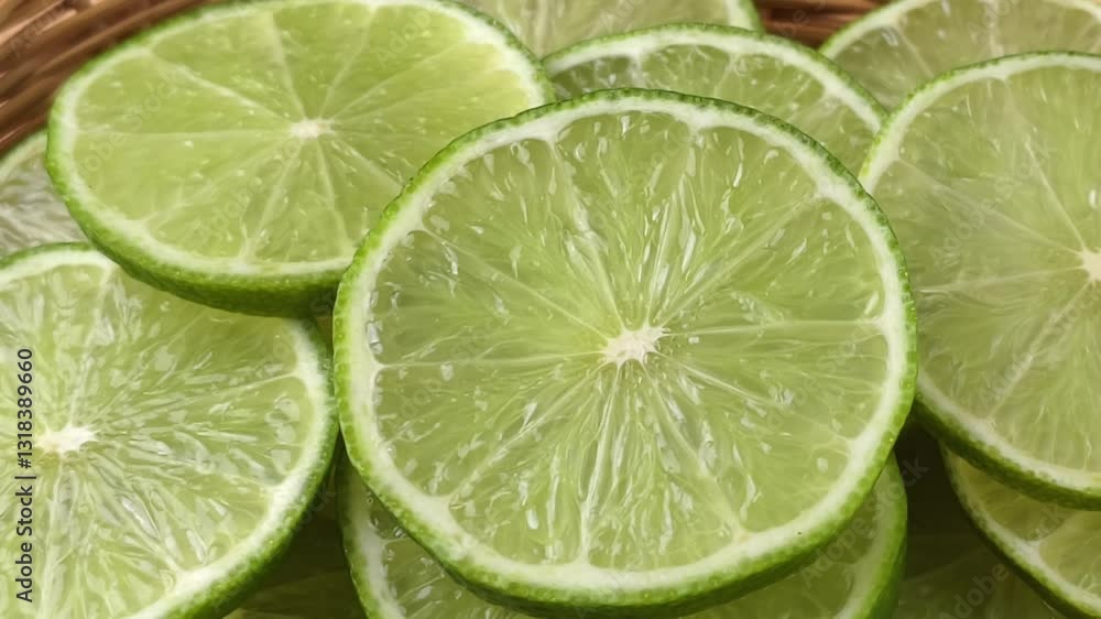 Close-up of fresh lime Close-up of fresh lime