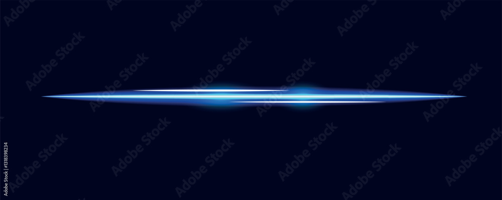 Light trail. Vector illustration Light trail. Vector illustration
