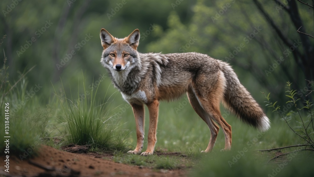 Coyote (Canis latrans) Carnivorous Canine Coyote (Canis latrans) Carnivorous Canine