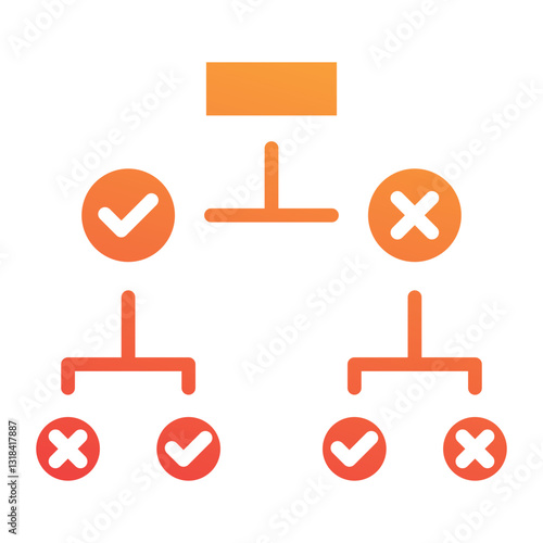 Decision Tree Icon