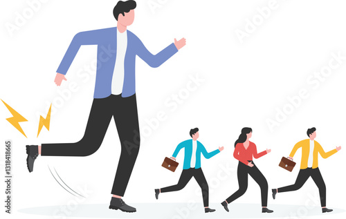 Big business hit the small business men

