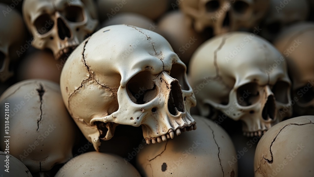 Φωτογραφία Choeung Ek served as a Killing Field during the genocide perpetrated by the Khmer Rouge and was linked to the detention center