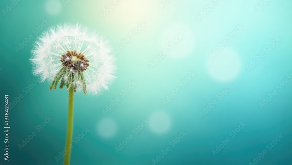 Closeup of a dream, lovely dandelion with a blurred background, soft artistic macro flower and nature concept. Inspirational nature banner. Closeup of a dream, lovely dandelion with a blurred background, soft artistic macro flower and nature concept. Inspirational nature banner.