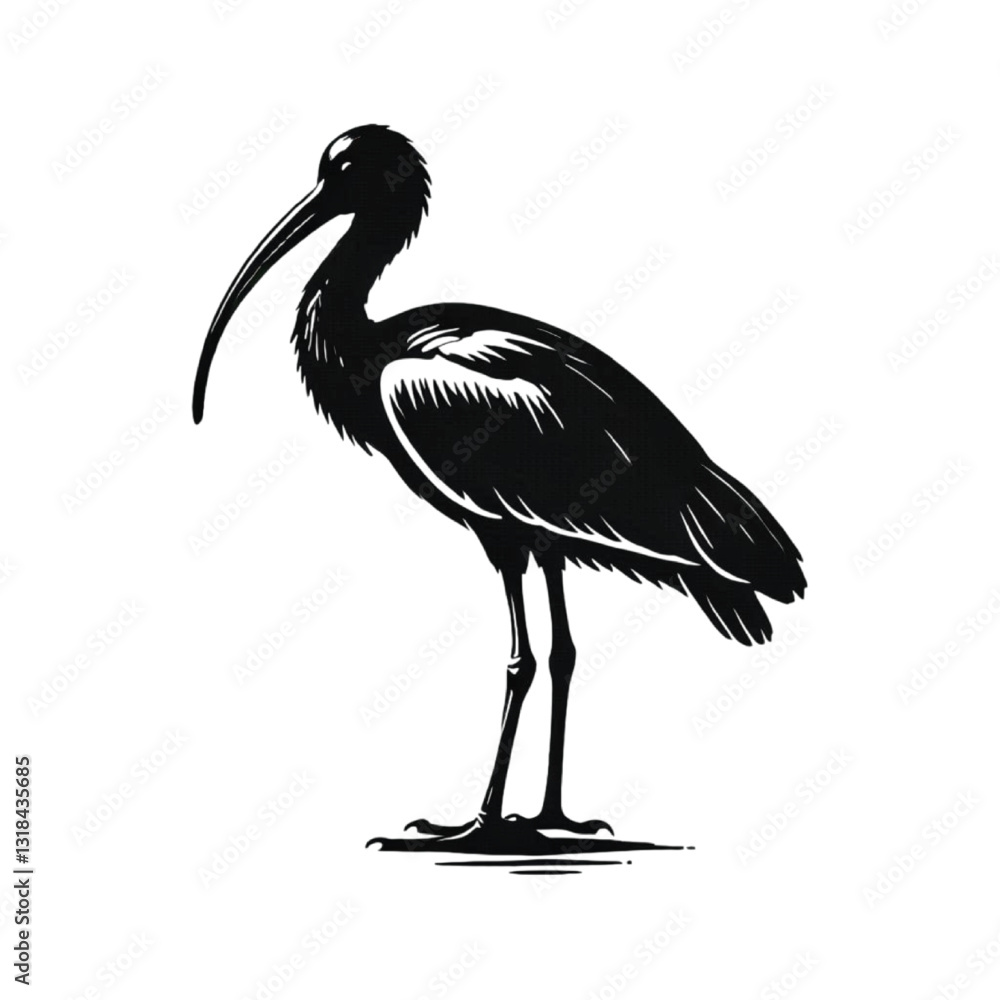 Fototapeta premium heron bird vector