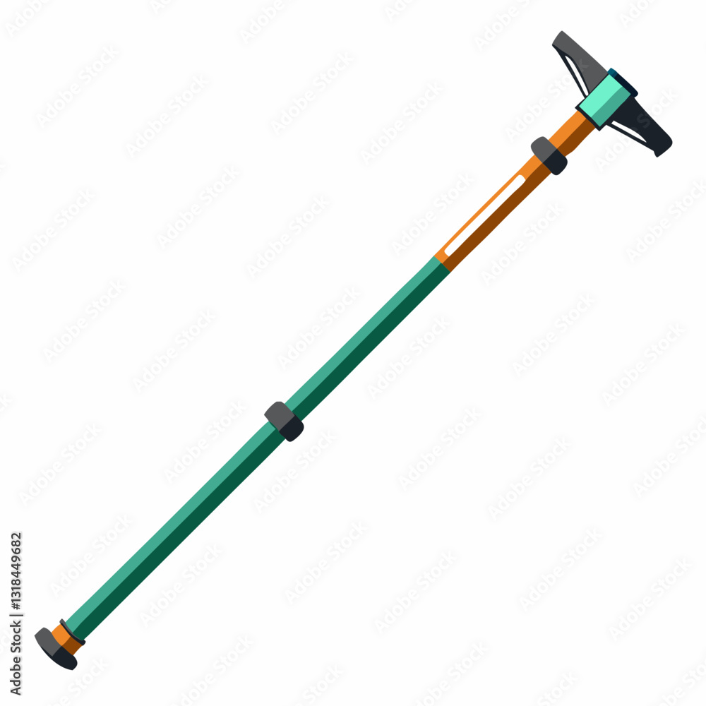 lightweight trekking pole with ergonomic grip lightweight trekking pole with ergonomic grip