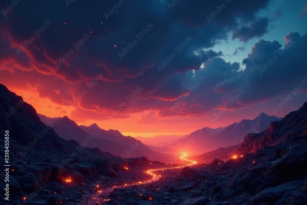 Blazing embers glow on a midnight sky, radiating an otherworldly energy , fiery night, intense heat, smoldering fire Blazing embers glow on a midnight sky, radiating an otherworldly energy , fiery night, intense heat, smoldering fire