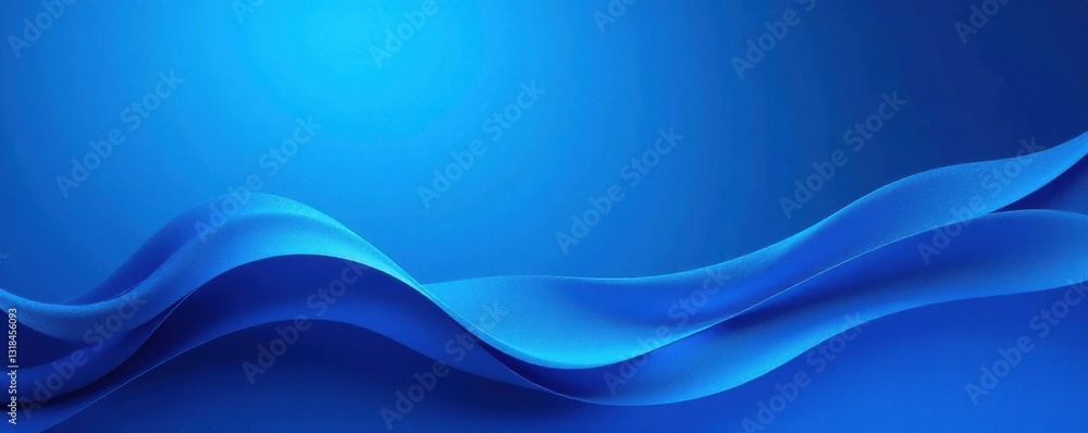 Fototapeta premium Blue abstract background with wavy lines and subtle texture, texture, calming, blue abstract background