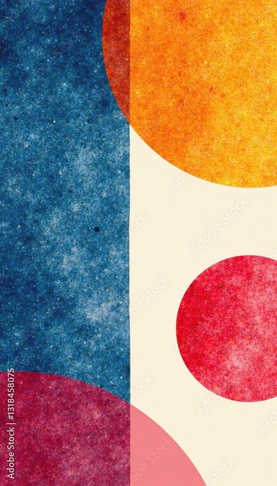 Bright and bold geometric shapes in watercolor style on a contrasting background, background, bold, art Bright and bold geometric shapes in watercolor style on a contrasting background, background, bold, art