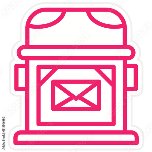 Vector Design Mailbox Icon Style