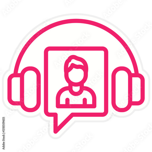 Vector Design Hotline Icon Style