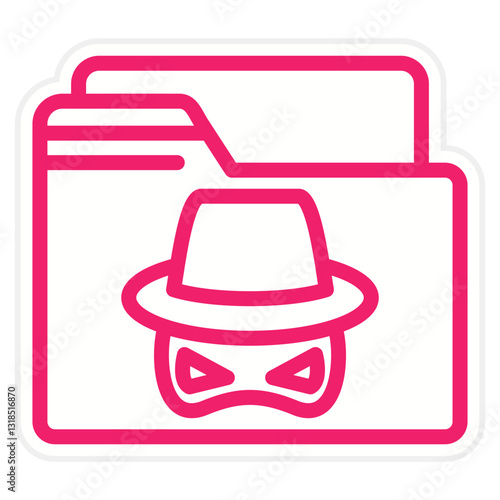 Vector Design Dark Web Icon Style