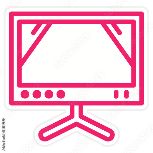 Vector Design Television Icon Style