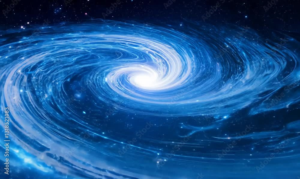 stunning details of an expansive blue galaxy panorama stunning details of an expansive blue galaxy panorama