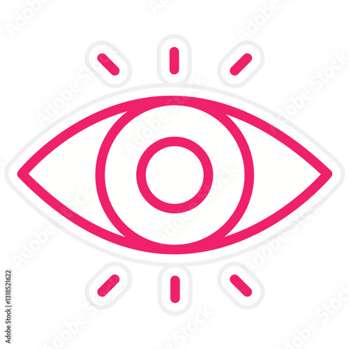 Vector Design Vision Icon Style