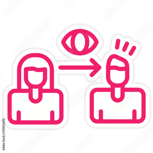 First Impressions Vector Design Icon Style