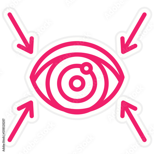 Focus Vector Design Icon Style