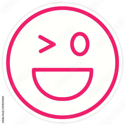 Vector Design Naughty Icon Style
