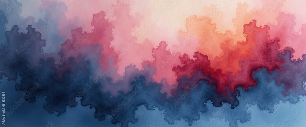 Smoky dark abstract noise texture gradient in watercolor style. Smoky dark abstract noise texture gradient in watercolor style.
