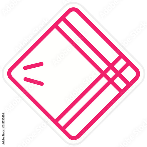Vector Design Handkerchief Icon Style