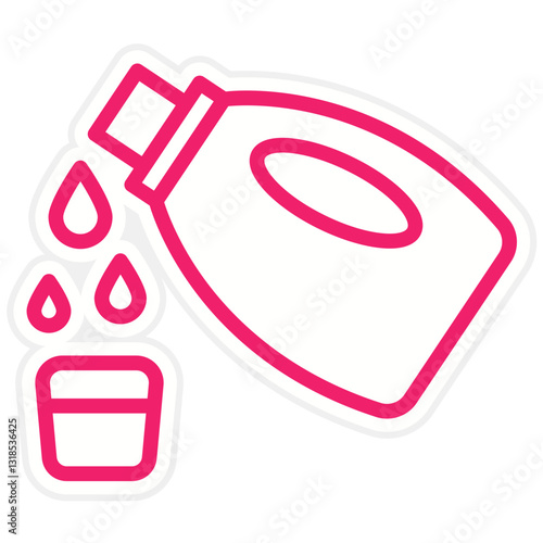 Vector Design Soap Bottle Icon Style