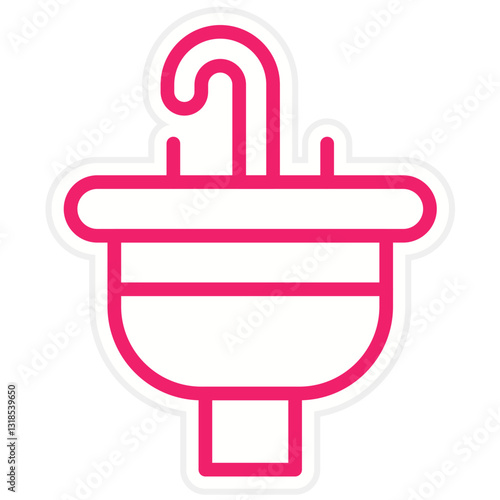 Vector Design Sink Icon Style