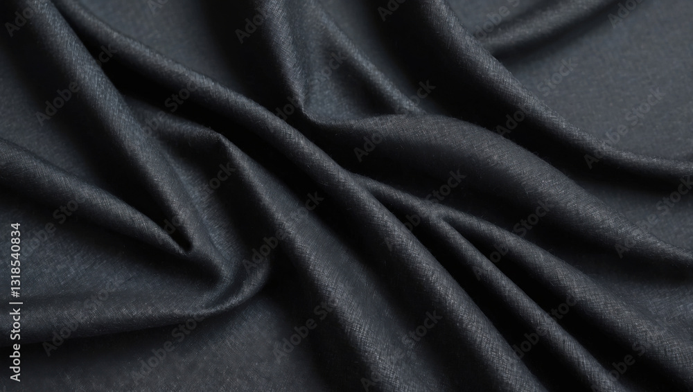 Fototapeta premium black satin background.
