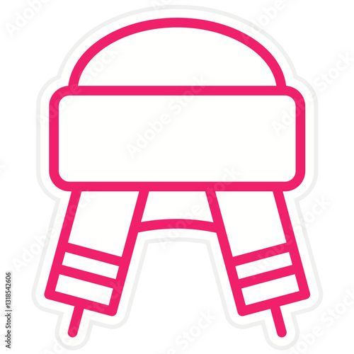 Vector Design Earflaps Icon Style