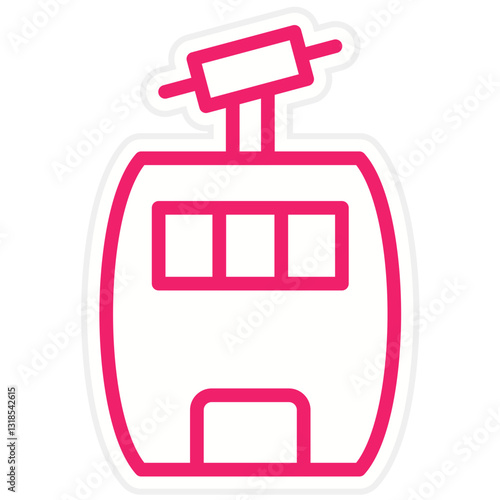 Vector Design Gondola Icon Style