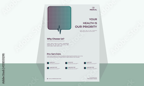 Healthcare & Medical Flyer – Modern, Professional Template & Customizable Medical Flyer Template for Healthcare Marketing