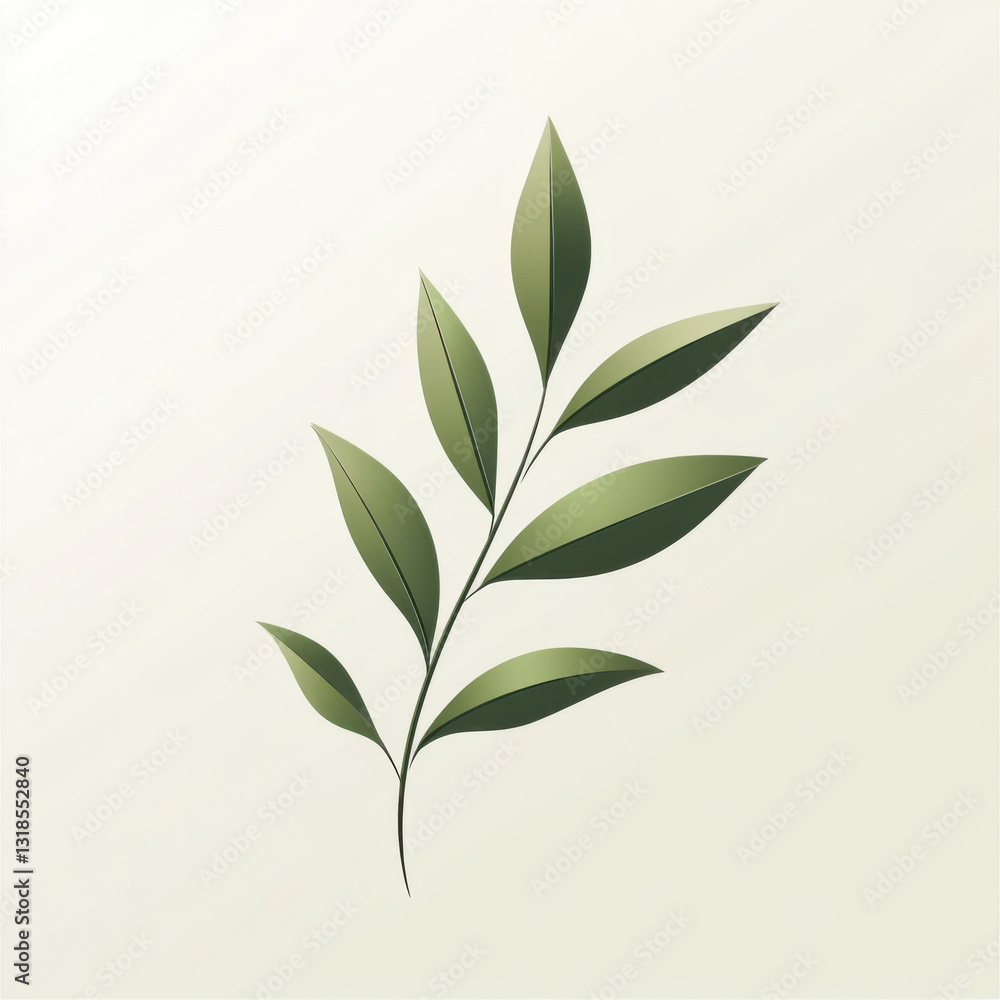 flat illustration of an abstract flower flat illustration of an abstract flower