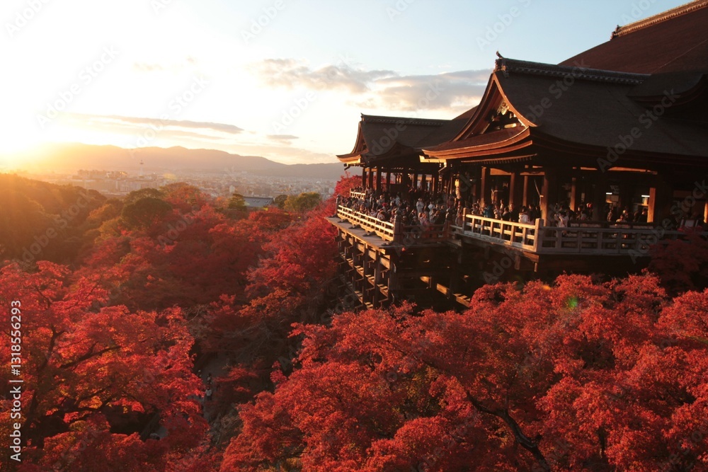 Naklejka premium Japan_Kyoto_autumn