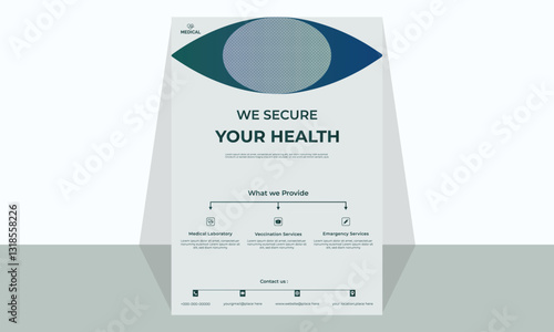 Professional Medical Brochure – Healthcare Flyer Template & Modern Medical Flyer Template for Professional Healthcare Services