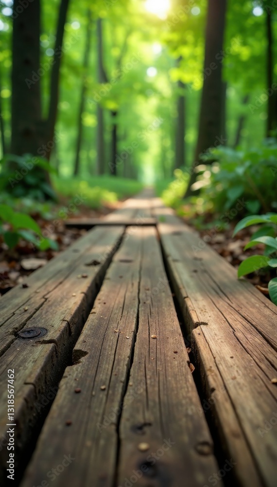 Weathered wooden planks on a rustic forest floor, rough texture, wood, earthy tones Weathered wooden planks on a rustic forest floor, rough texture, wood, earthy tones