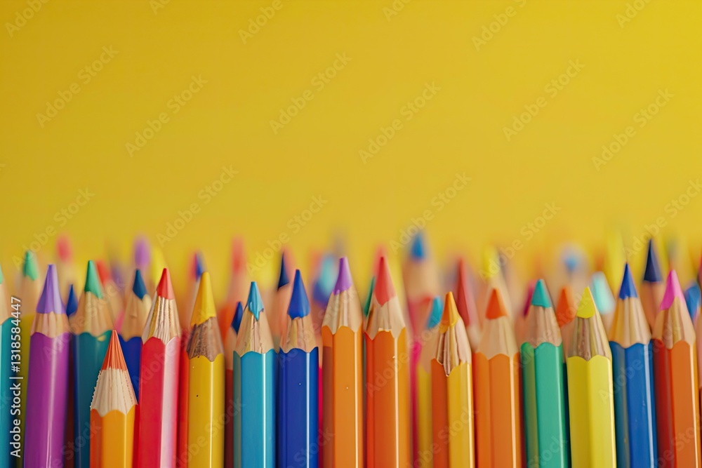 Ultra Hd Picture of a Colorful Display of Colorful Pencils Notebooks and Other Items Ultra Hd Picture of a Colorful Display of Colorful Pencils Notebooks and Other Items