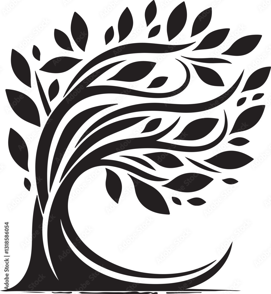 Obraz premium Tree icon 