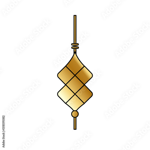 Set with gold extruded embossed patterns.