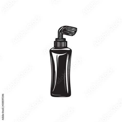 bottle of toothpaste