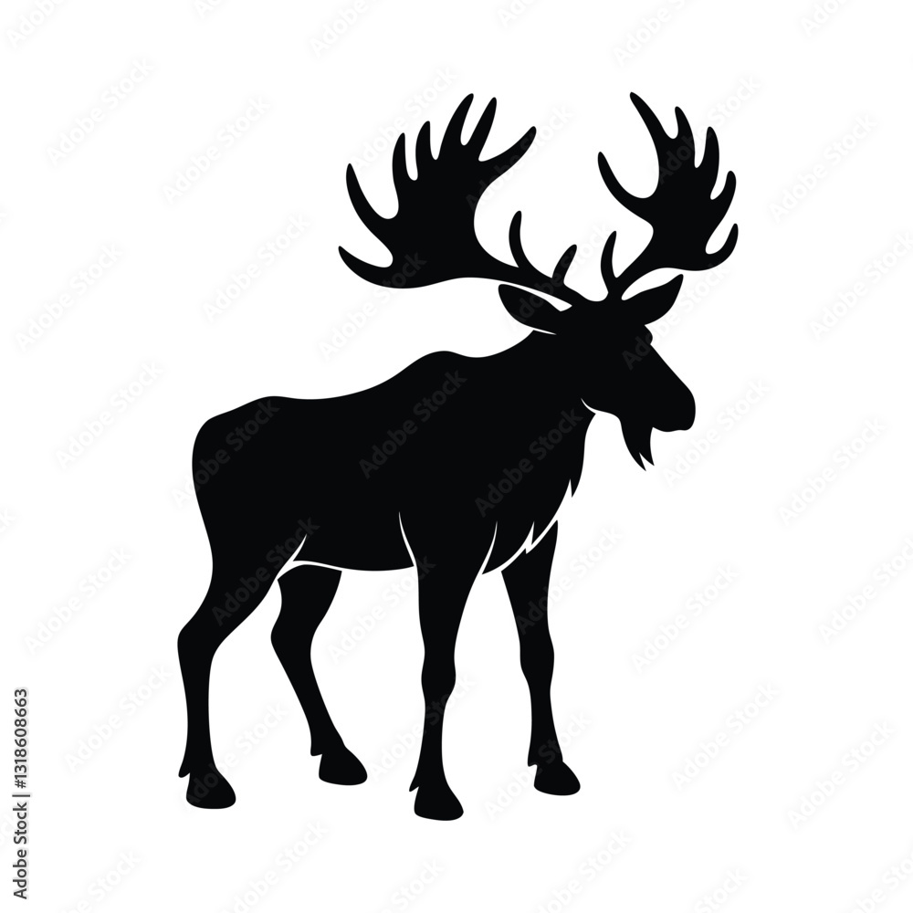deer silhouette vector deer silhouette vector