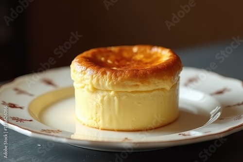 Indulgent Cheese Soufflé Experience Within Kitchen Ambiance